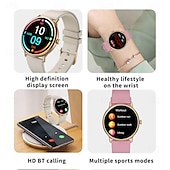 cheap Smartwatch-696 Y86 Smart Watch 1.43 inch Smartwatch Fitness Running Watch Bluetooth ECG+PPG Pedometer Call Reminder Compatible with Android iOS Women Men Hands-Free Calls Message Reminder IP 67 42mm Watch Case