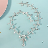 voordelige Accessoires voor haarstyling-kroon tiara&#039;s hikinauhat Helm Strass Legering Bruiloft Luxe Retro Met Kristaldetails Pure Kleur Helm Hoofddeksels