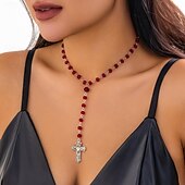 cheap Necklaces-Choker Necklace Rhinestones Women&#039;s Simple Gothic Classic Cool irregular Necklace For Party Halloween Club