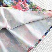economico Abiti floreali-Bambino Da ragazza Vestito Pop art Senza maniche Feste Esterno Informale Di tendenza Adorabile Giornaliero Poliestere Estate Primavera 2-13 anni Multicolore