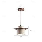 cheap Island Lights-Natural Stone Shade Pendant Light Japanese Wabi Sabi Hanging Lamp with E27 Base Bedside Restaurant Kitchen Aisle Bar Club Suspension Lamp