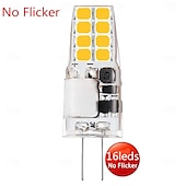 זול נורות דו-פיניות לד-10 יחידות g4 נורת led 2w ללא הבהוב ac/dc 12v 2835smd מנורת סיליקון בהירה 8led לבן חם 360 מעלות זווית נורת led עבור נברשת תליון