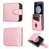 halpa Samsung-kotelot-puhelin Etui Käyttötarkoitus Samsung Galaxy Z-kääntö 7 Z Flip 6 Z Flip 5 Z Flip 4 Z Flip 3 Läppäkotelo Koko vartalon suoja Korttipaikka Iskunkestävä Retro PC PU-nahka