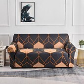 baratos Cobertura de Sofa-Capa de sofá de alta elasticidade para todas as estações, cobertura total e capa de sofá integrada para sala de estar