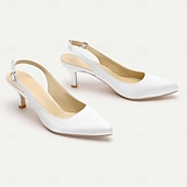 abordables Officiel-Escarpins violets à bride arrière et bout pointu pour femme - chaussures élégantes pour soirées et événements
