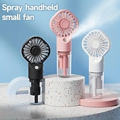 preiswerte Ventilator-Handheld Sprühventilator – Großer tragbarer Wassernebelventilator für den Außenbereich USB-aufladbar