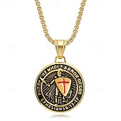 preiswerte Zubehör und mehr-Halskette Retro Vintage Mittelalterlich Metalllegierung Für Ritter Ritter Wikinger Cosplay Unisex Modeschmuck Modeschmuck