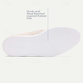 preiswerte Loafer aus hochwertigem Leder-Slipper aus Wildleder für Herren in Weiß und Beige