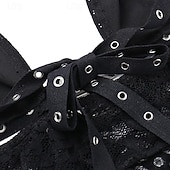 economico Costumi e travestimenti sexy-Sexy Y2K Anno 2000 Vestito Ragazza gotica Per donna Halloween Carnevale Mascherata Festa / Sera Vestito