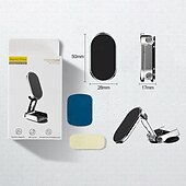 cheap Car Holder-Phone Mount for Car Windshield Rotatable Foldable Magnetic Phone Holder for Car Dashboard Car Truck Compatible with All Mobile Phone Phone Accessory