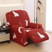 baratos Cobertura de Sofa-capa de sofá reclinável antiderrapante com tudo incluído massagem preguiçoso menino único assento capa de sofá durável poltrona capa protetora elástica para sala de estar ou móveis de escritório