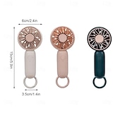 cheap Fans-USB Rechargeable Mini Fan – Portable Handheld Cooling Fan for Summer Outdoor Camping Travel Study