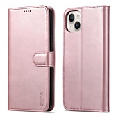 Недорогие Чехлы для iPhone-телефон Кейс для Назначение айфон 16 iPhone 15 Pro Max iPhone 14 13 12 11 Pro Max Plus Mini SE Кошелек для карт Полная защита тела Откидная подножка Разъем для карты Ретро ТПУ Кожа PU