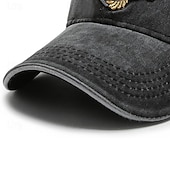 preiswerte Baseballkappe für Herren-Herren Cap Basecap Sonnenhut Kappe Schwarz Marineblau Polyester Bestickt Modisch Brautkleider schlicht Strasse Täglich Anker Einstellbar Sonnenschutz Atmungsaktiv