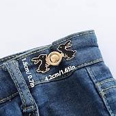cheap Storage &amp; Organization-4pcs Adjustable Waistband Wonder: Deluxe Buckle Pin for Tailoring Pants &amp; Dresses, Enhance Your Outfit with Precision Fit &amp; Style