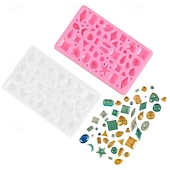 preiswerte Artikel zum Stressabbau-Kristall-Tropfer-Form, Armband-Anhänger, Schmuck-Silikonform, Set mit DIY-Tropfer-Form