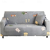 cheap Sofa Cover-Jersey Fabric Lazy Sofa Cover in Florqal&amp; Geometric Pattern for Indoor Use