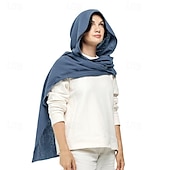 levne Pláště a pláštěnky-Středověké Renesanční Pláštěnka Cosplay kostým Viking Maškarní kostým Pánské Dámské Unisex Viking Fantazie Plesová maškaráda Běžné / Denní Renesanční jarmark Dospělé šála či šátek