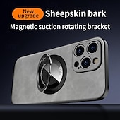 halpa iPhone-kotelot-puhelin Etui Käyttötarkoitus iPhone 16 15 14 Pro Max Plus 15 14 Pro Max 13 12 11 Pro Max Takakuori Tuella Tukee langatonta latausta Iskunkestävä TPU PU-nahka