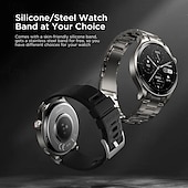 cheap Smartwatch-Joyroom JR-FV1 Smart Watch 1.43 inch Smartwatch Fitness Running Watch Bluetooth Pedometer Call Reminder Fitness Tracker Compatible with Android iOS Women Men Long Standby Hands-Free Calls Waterproof