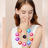 halpa Älykellot-696 NX7PRO Älykello 1.19 inch Älykello Bluetooth EKG + PPG Askelmittari Puhelumuistutus Yhteensopiva Android iOS Naisten Handsfree puhelut Viestimuistutus IP 67 40 mm kellokotelo
