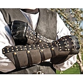 halpa Haarniska-Keskiaika Renessanssi Steampunk Cosplay-Asut Aseet ja haarniskat Naamiaisasu Soturi Viikinki Ristiretki Jousiammunta Naamiaispuku Miesten Naisten Viikinki Halloween Naamiaiset Suoritus Näyttämö LARP