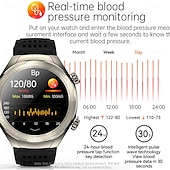 cheap Smartwatch-696 FD02 Smart Watch 1.46 inch Smartwatch Fitness Running Watch Bluetooth ECG+PPG Pedometer Call Reminder Compatible with Android iOS Women Men Hands-Free Calls Message Reminder IP 67 50mm Watch Case