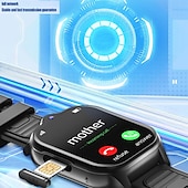 ieftine Ceasuri Smart-696 Y62 Ceas inteligent 2.01 inch Uita-te inteligent Bluetooth ECG + PPG Pedometru Reamintire Apel Compatibil cu Android iOS copii Telefon Hands-Free Reamintire Mesaj IP 67 Carcasa ceasului de 38 mm