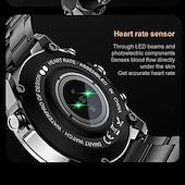 cheap Smartwatch-696 CT11 Smart Watch 1.43 inch Smartwatch Fitness Running Watch Bluetooth ECG+PPG Pedometer Call Reminder Compatible with Android iOS Women Men Hands-Free Calls Message Reminder IP 67 47mm Watch Case