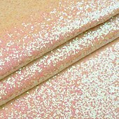 お買い得  ストレス解消グッズ-PU 大型グリッター ゴールド オニオン パウダー ファブリック 六角形 粗い砂 スパンコール 輝くパウダー 人工皮革 グリッター 素材 1*1.38m