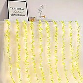 お買い得  USB電源-3m * 1m ストリングライト 100 LED 1個 温白色 マルチカラー ネットホワイト 人工植物ライト 屋内 パーティー USBパワード