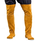 abordables Chaussures-Rétro Vintage Médiéval Renaissance Chaussures Bottes jazz plates Pirate Chevalier Viking Croisé Déguisement Homme Femmes Unisexe Pirate Mascarade Événement / Fête Mascarade Adulte Chaussures