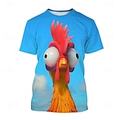 cheap Funny Graphic-Animal T-shirt Anime 3D Graphic For Couple&#039;s Men&#039;s Women&#039;s Adults&#039; Carnival Masquerade 3D Print Street Casual Daily