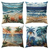 economico Copricuscini per cuscini decorativi-1 pezzi Velluto Copricuscino, Stampa Semplice Informale Quadrato Tradizionale Classico