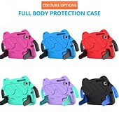 cheap Lenovo Cases-Tablet Case Cover For Lenovo M8 4th Gen TB300FU M10 Plus 3rd Gen 10.6&quot; TB-125/128 M8 FHD / HD TB-8505/8506/8705 Handle Pencil Holder Shoulder Strap Cartoon EVA