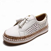 Χαμηλού Κόστους Γυναικεία Sneakers-γυναικεία casual κόκκινα slip-on sneakers με πλέγμα που αναπνέει και λεπτομέρεια από φελλό για καθημερινή άνεση