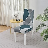 billige Spisestoltrekk-spisestuestol beskytte trekk super passform stretch høy rygg spisestol trekk minimalisme for hotell spisestue seremoni bankett bryllupsfest