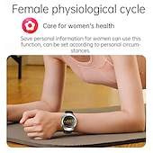 cheap Smartwatch-696 FD02 Smart Watch 1.46 inch Smartwatch Fitness Running Watch Bluetooth ECG+PPG Pedometer Call Reminder Compatible with Android iOS Women Men Hands-Free Calls Message Reminder IP 67 50mm Watch Case