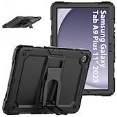 Χαμηλού Κόστους Samsung Tablets Θήκη-Δισκίο Θήκες Καλύμματα Για Samsung Galaxy Tab A9 8.7&quot; A8 10.5&#039;&#039; A7 Lite 8.7&#039;&#039; A7 A 8.0&quot; A9 Plus 11&quot; Φορητά Armor Defender Rugged Protective με ρυθμιζόμενη βάση στήριξης Πανοπλία PC Σιλικόνη