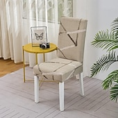 billige Spisestoltrekk-spisestuestol beskytte trekk super passform stretch høy rygg spisestol trekk minimalisme for hotell spisestue seremoni bankett bryllupsfest