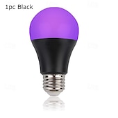 billiga LED-klotlampor-uv led svarta lampor glödlampa 9w e27 led svart glödlampa uv klass 395nm uv party kroppsfärg disco party fluorescerande bubbla självlysande party sovrum uv ljus fluorescerande affisch kroppsfärg