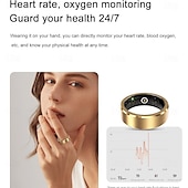 baratos Smartwatch-696 Smart Watch 3 polegadas Bluetooth Pedometer Lembrete de Chamada Monitor de Sono Monitor de Frequência Cardíaca Oxigênio no Sangue Compatível com Android iOS IP68 Monitor de Frequência Cardíaca