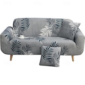 cheap Sofa Cover-Jersey Fabric Lazy Sofa Cover in Florqal&amp; Geometric Pattern for Indoor Use