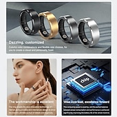 baratos Smartwatch-696 Smart Watch 3 polegadas Bluetooth Pedometer Lembrete de Chamada Monitor de Sono Monitor de Frequência Cardíaca Oxigênio no Sangue Compatível com Android iOS IP68 Monitor de Frequência Cardíaca