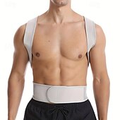 economico Bretelle &amp; Supporti-correttore di postura unisex regolabile, tutore di supporto per la schiena dalla vestibilità comoda per evitare di curvarsi, lavabile a mano