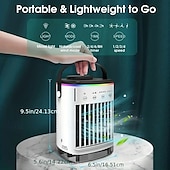 cheap Fans-USB Desktop Spray Air Cooler – Mini Water Cooling Fan with Humidifier for Home Office Dormitory Use