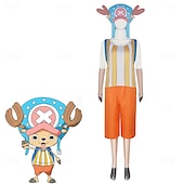 olcso Anime kosztümök-One Piece Tony Tony Chopper Anime Szerepjáték Jelmezek Cosplay öltönyök Mindszentek napja Farsang Álarcos mulatság Jelmez Kompatibilitás Női Felnőttek