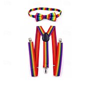 economico Accessori-Arcobaleno Halloween Altri accessori Bretelle LGBT LGBTQ Gay Lesbica Adulti Unisex Carnevale Parata dell&#039;Orgoglio Mese dell&#039;orgoglio Festival Costumi di Halloween facili Vestirsi