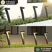 cheap Pathway Lights &amp; Lanterns-2pcs Outdoor Solar Landerscape Lighting Pathway Light Flame Shaped Lawn Light Outdoor Garden Lights for Patio Villa Park Lawn Walkway Waterproof Lighting Atmosphere Landscape Decor Light