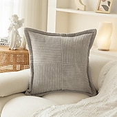 economico Tendenze cuscini-fodere per cuscini decorativi in velluto a coste, fodere per cuscini, velluto, morbido, moderno, cuscino per divano, cuscino decorativo, cuscino per divano per soggiorno, camera da letto verde